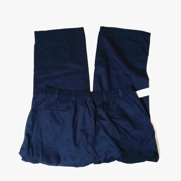 New HABAND Navy Blue Ice House Flannel Lined Slacks 44X29 ProTech - Picture 4 of 7